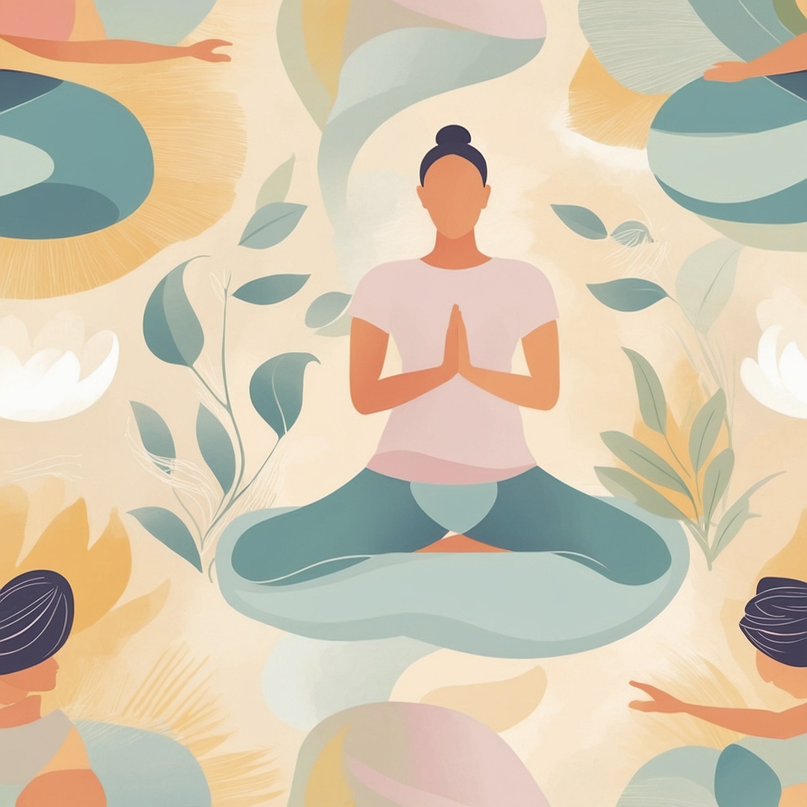 Conexión yoga en familia